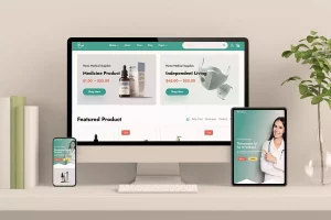 web para farmacias