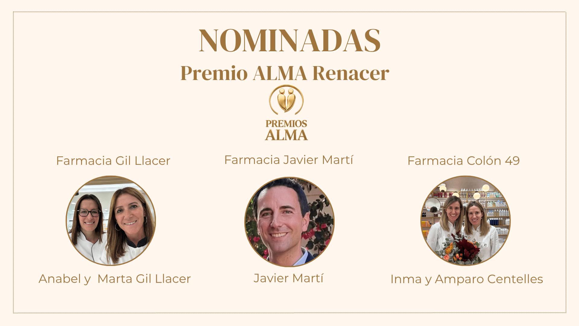 Nominado Premio ALMA Renacer